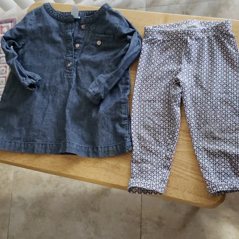 Carters  9 months shirt and pants set - Picture 2 of 3